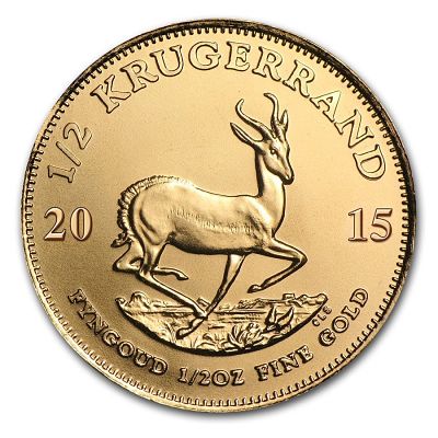 South American Krugerrand gold bullion 1oz