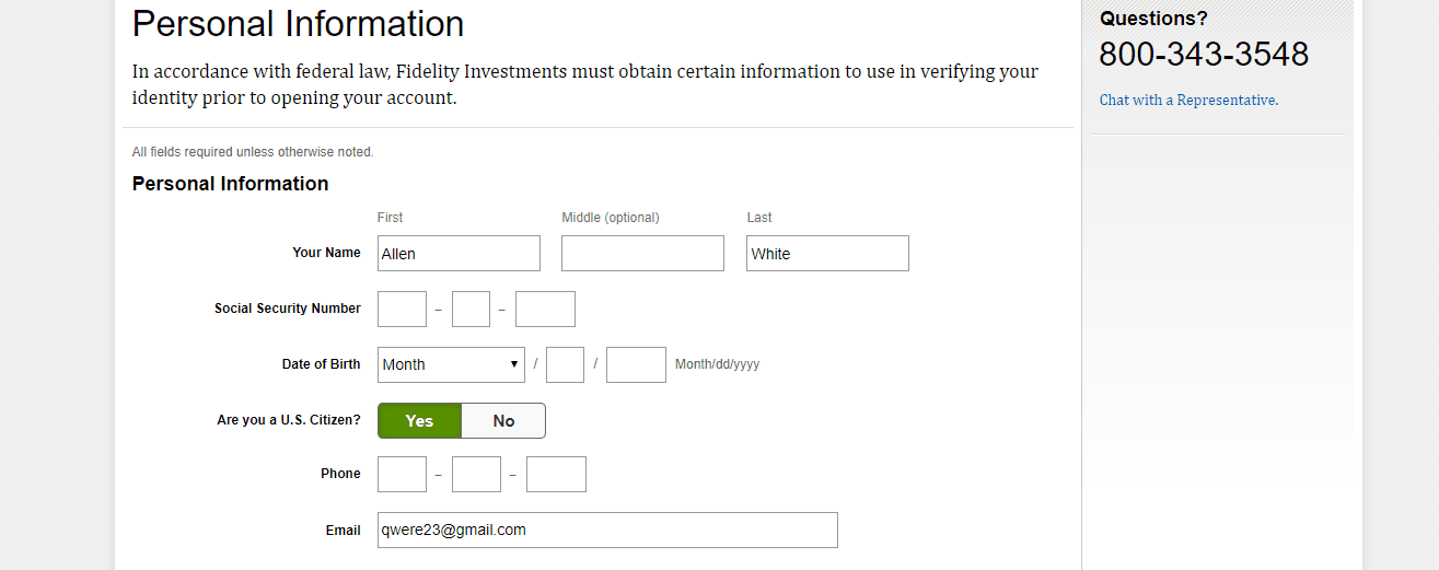 4_Fidelity Investments_Personal Info