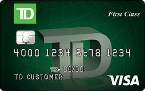 TD First Class Visa Signature Credit Card Review