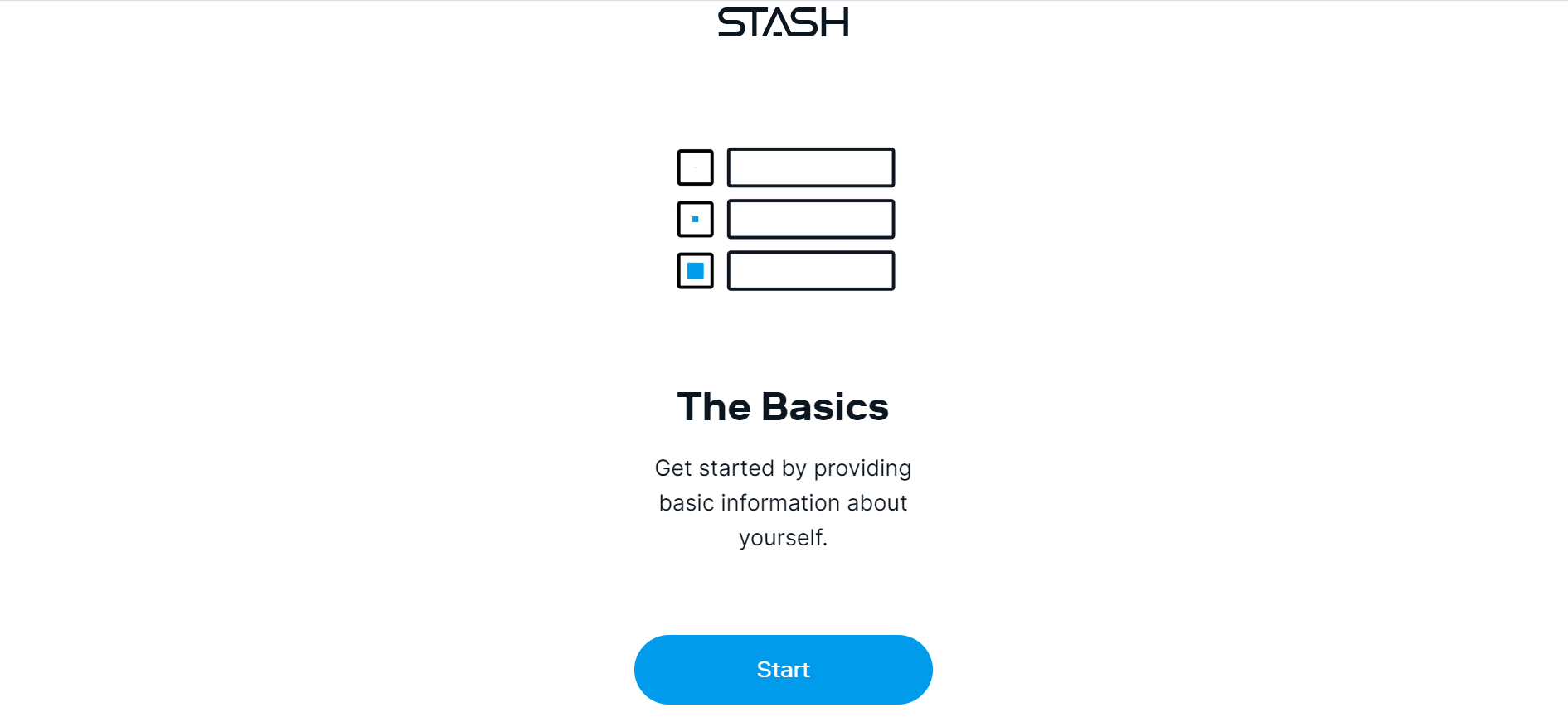 Stash-invest application process 2