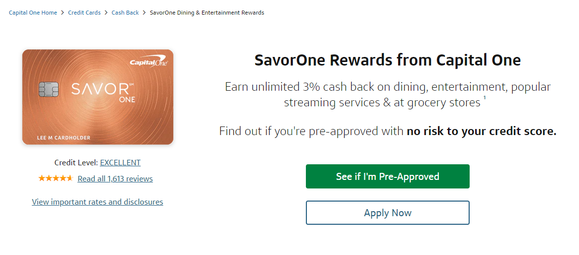 Capital One Savorone Rewards Card 22 Review The Smart Investor