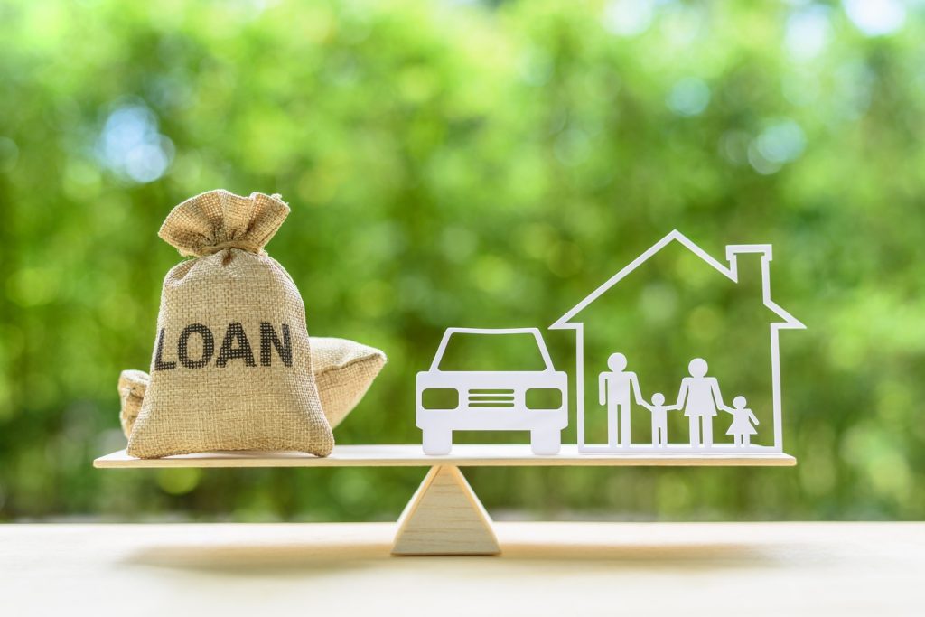 car and home as a collateral for personal loan