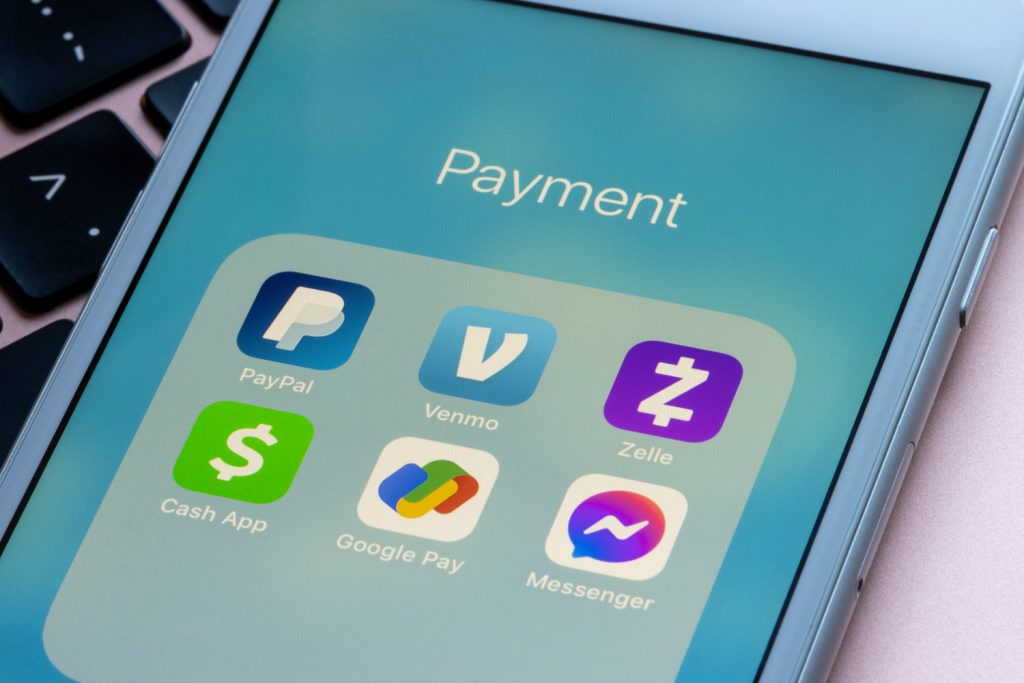 P2P money transfer apps use EFT Payments