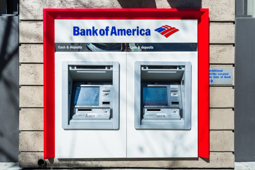 Withdraw money from checking via BofA ATM