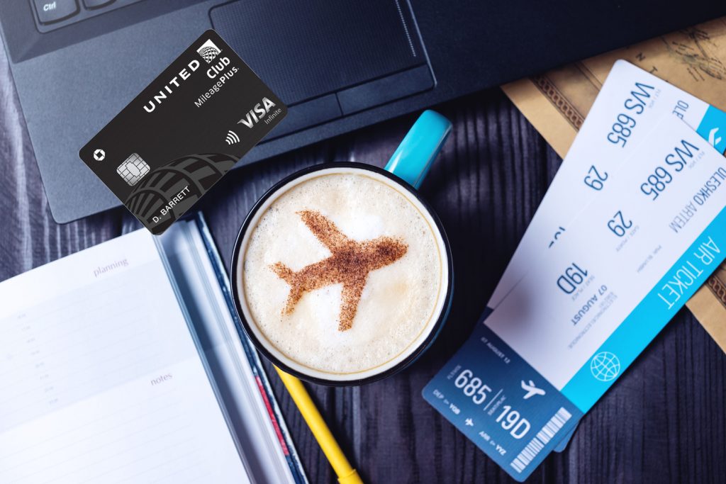 get upgrades wuth the United infinite card with flight tickets