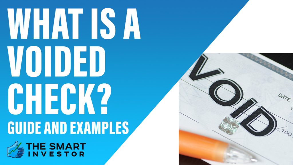 What Is A Voided Check