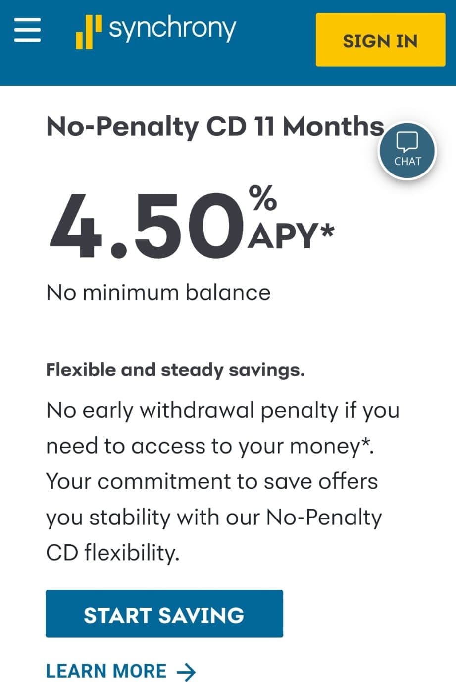 CD Rates Full Comparison Synchrony vs. Discover