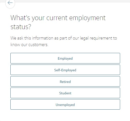 Current employment status