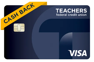 Teachers FCU Visa Cash Back Credit Card