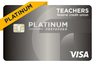 Teachers FCU Visa Platinum Credit Card