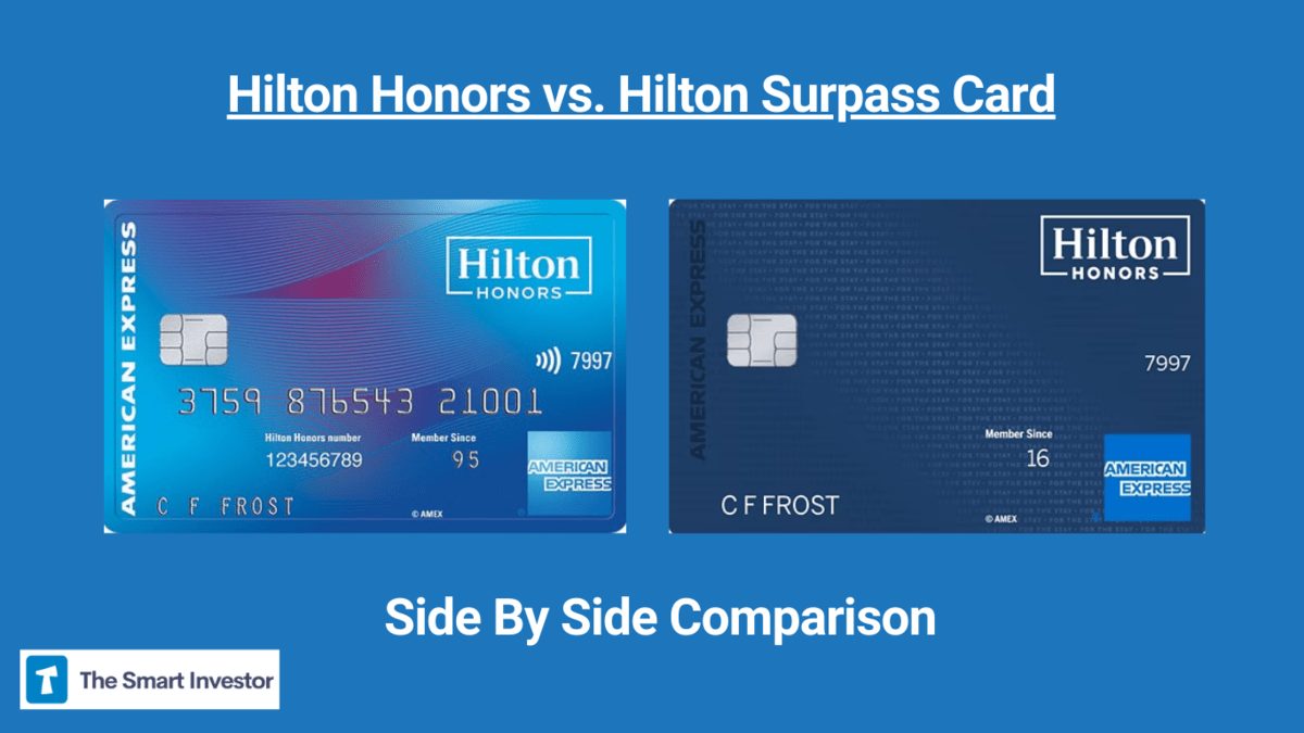 Hilton Honors Vs. Hilton Surpass Card: How They Compare?