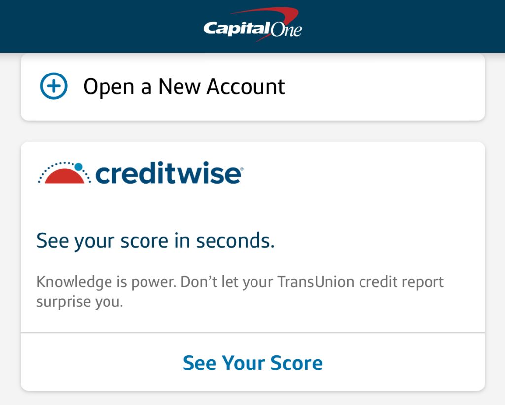 CreditWise From Capital One Check And Improve Your Credit Score