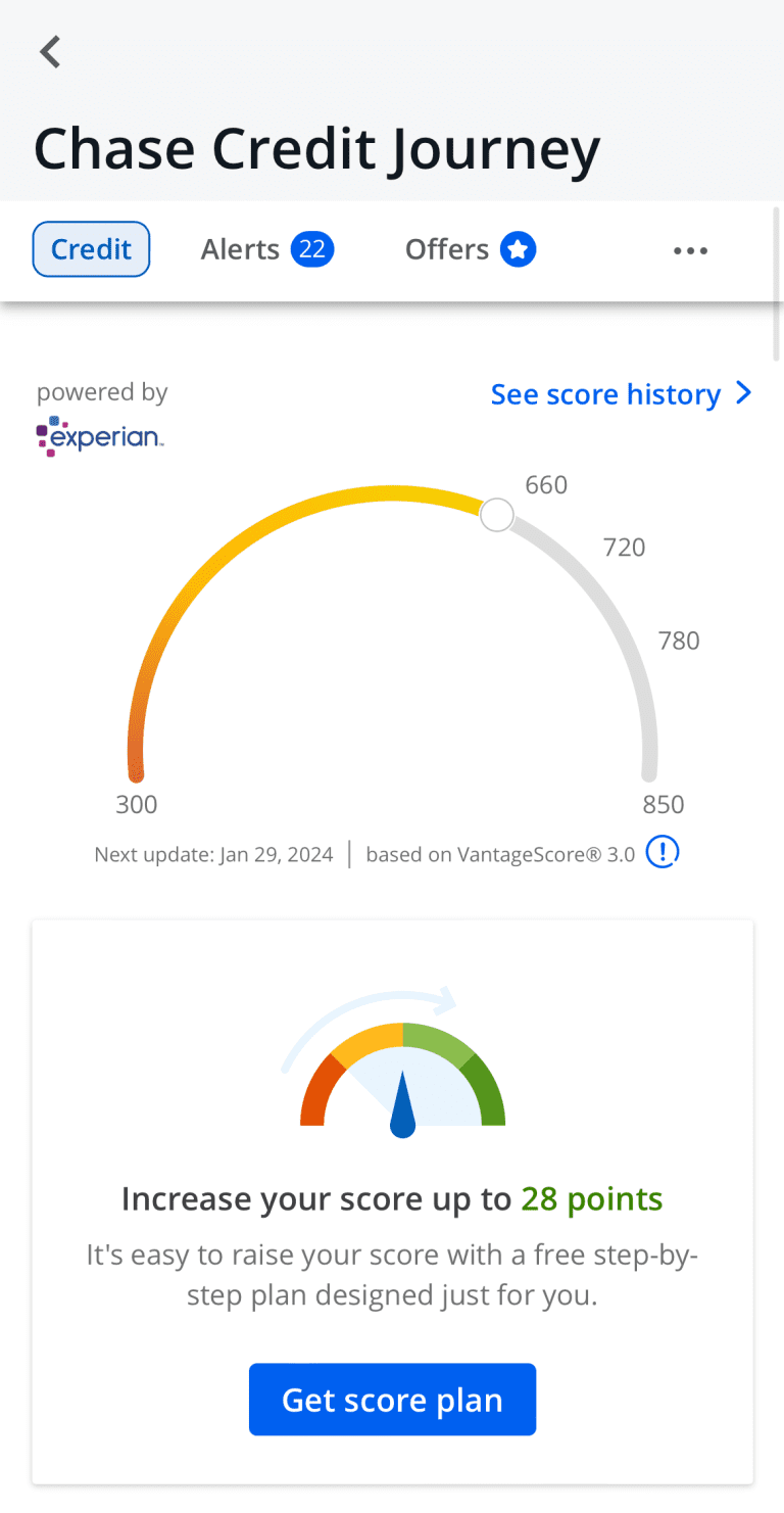 Chase Credit Journey: Get Your Credit Score for Free