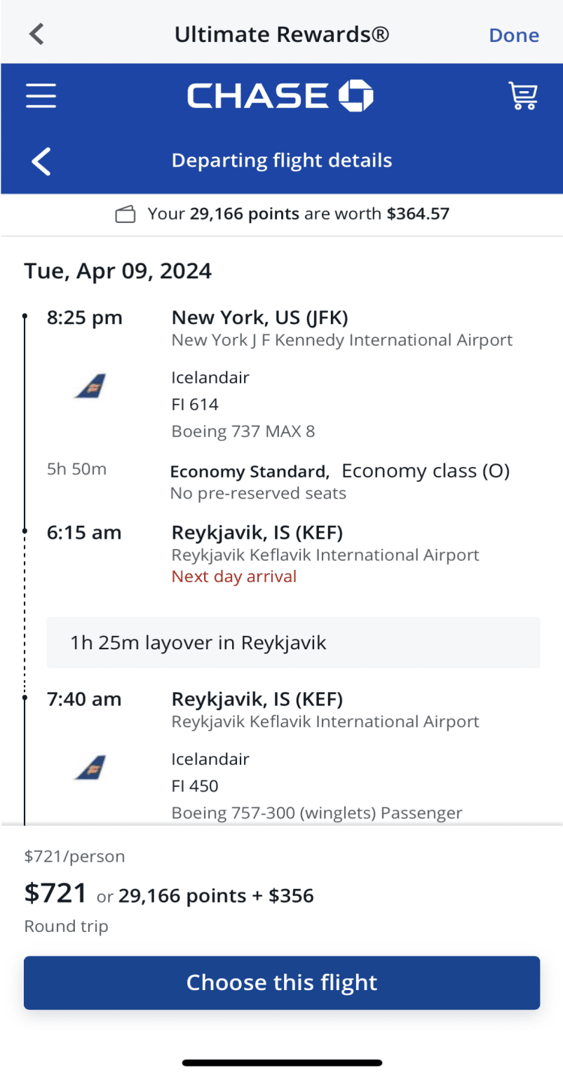 chase travel card comparison