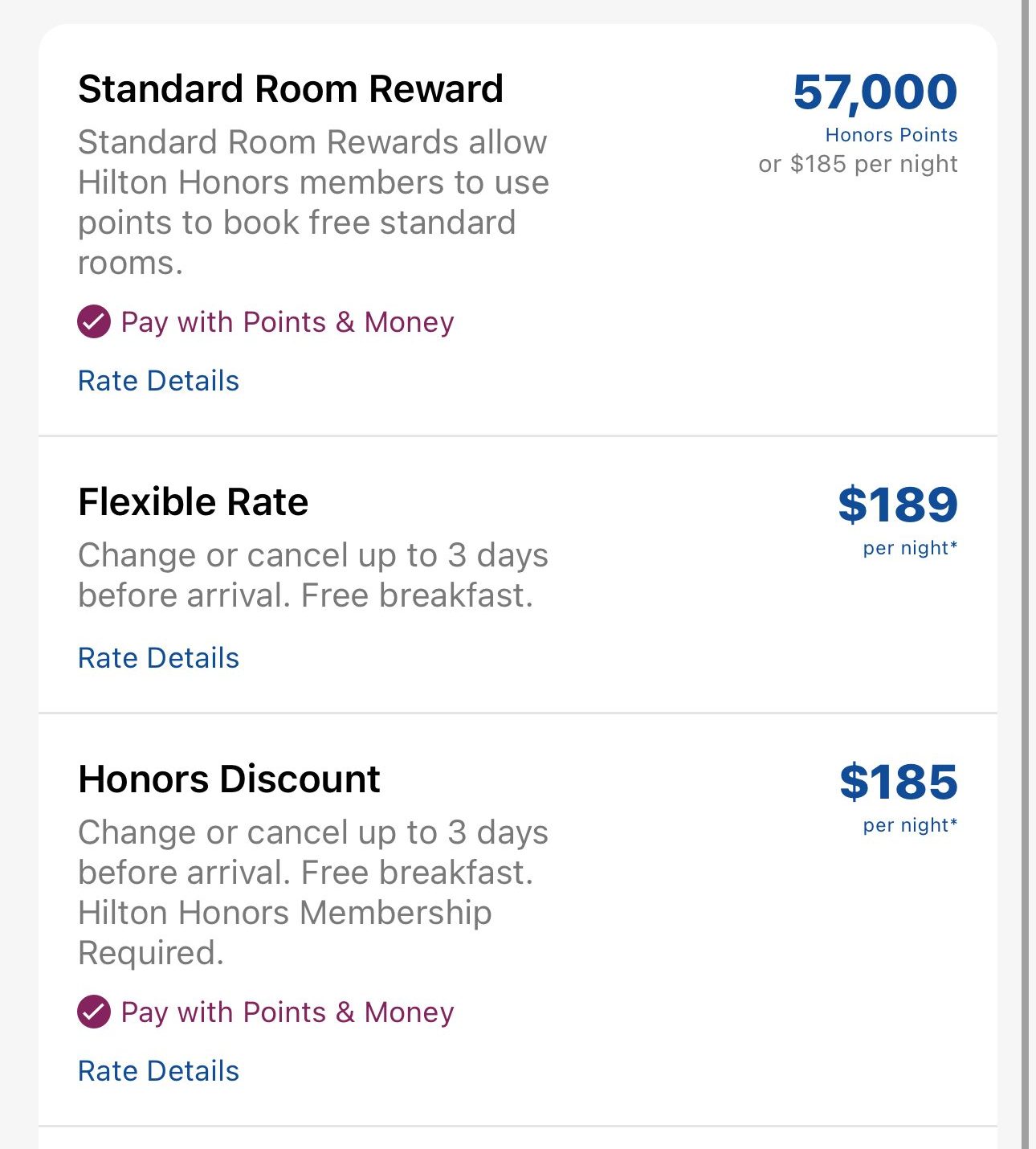 Book hotel with Hilton Honors Amex card