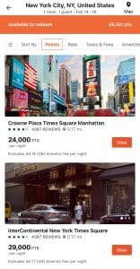 IHG One Rewards Traveler vs. Premier: Side By Side Comparison