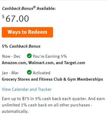 Discover it cash back card cashback to redeem