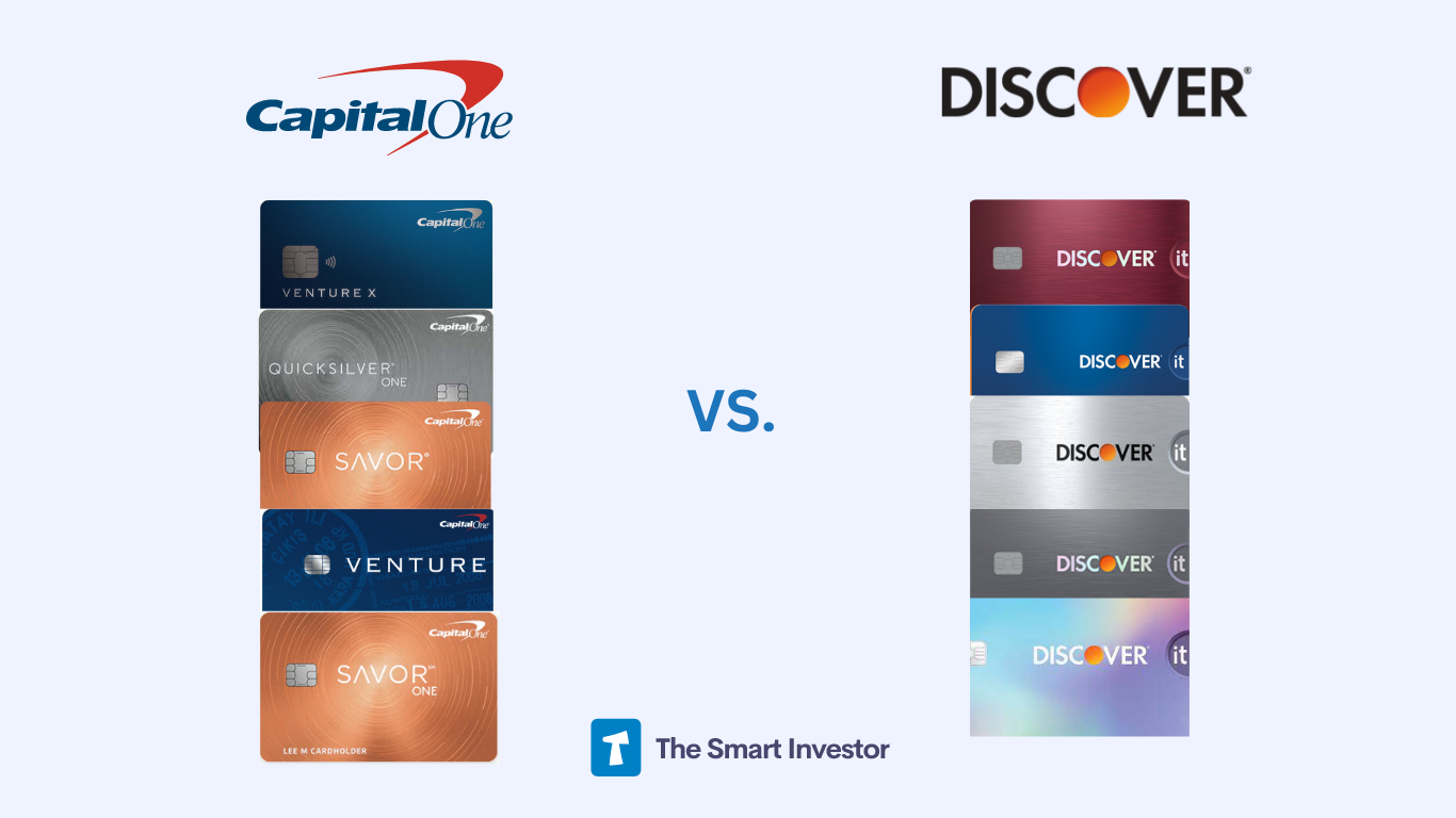 Capital One vs. Discover Credit Cards: How They Compare?