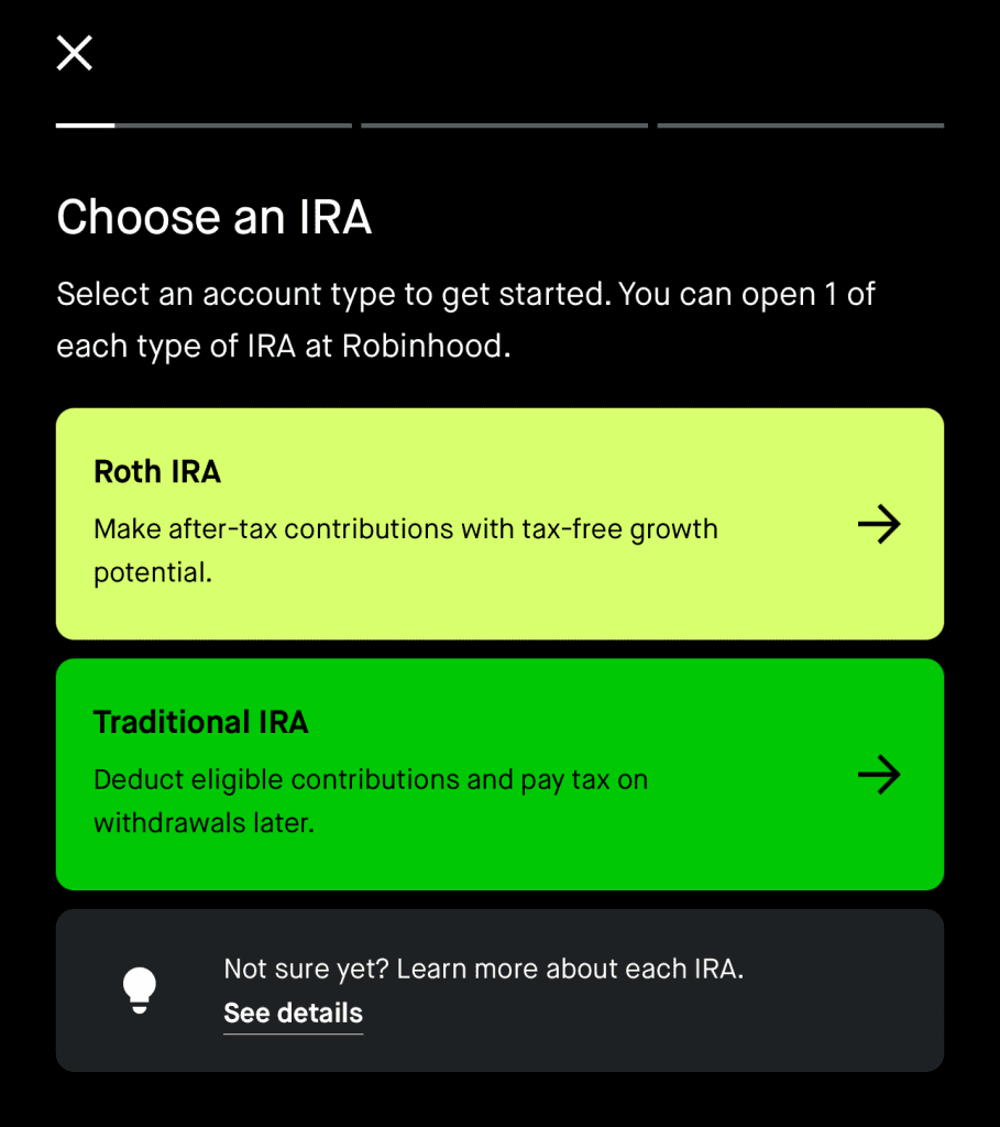 Robinhood Ira Accounts Option Spread Allowed