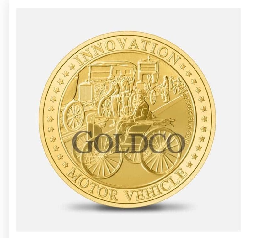 0.25 oz gold innovation coin, Goldco
