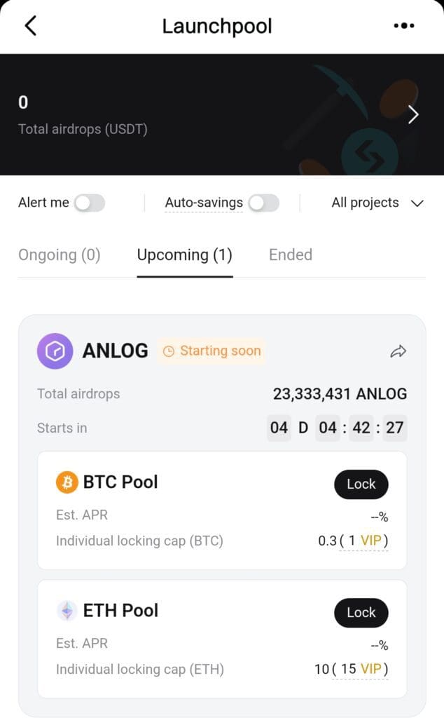 Bitget launchpool