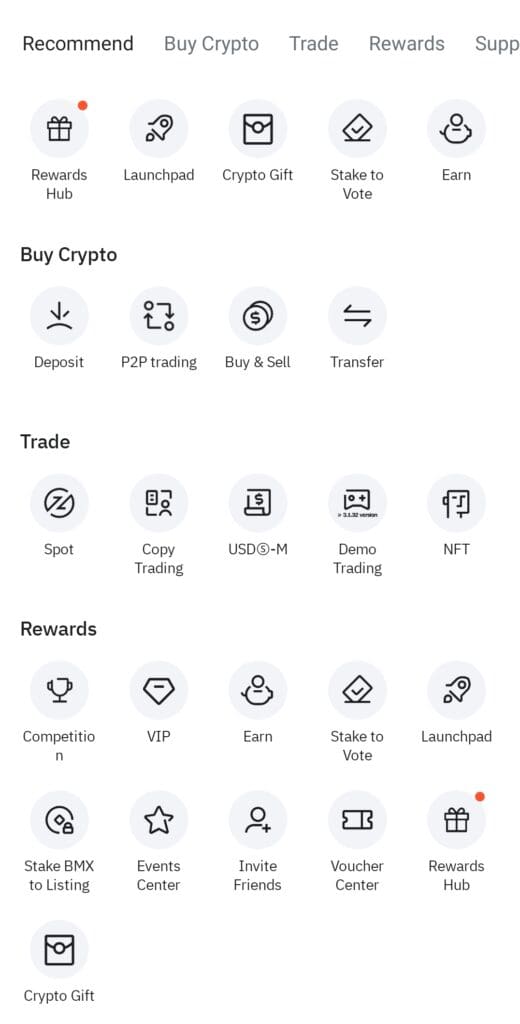 Bitmart Dashboard