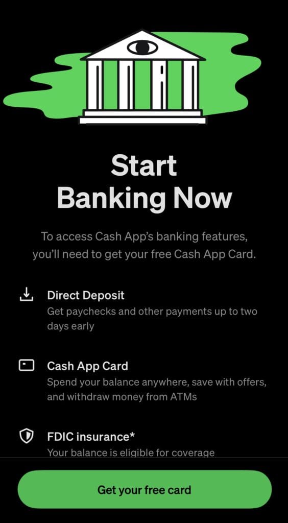 Cash App banking