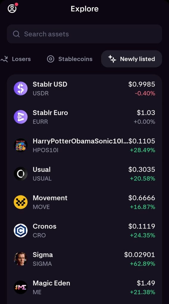 Kraken new listed coins
