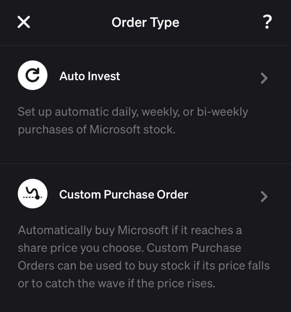 auto invest, Cash App