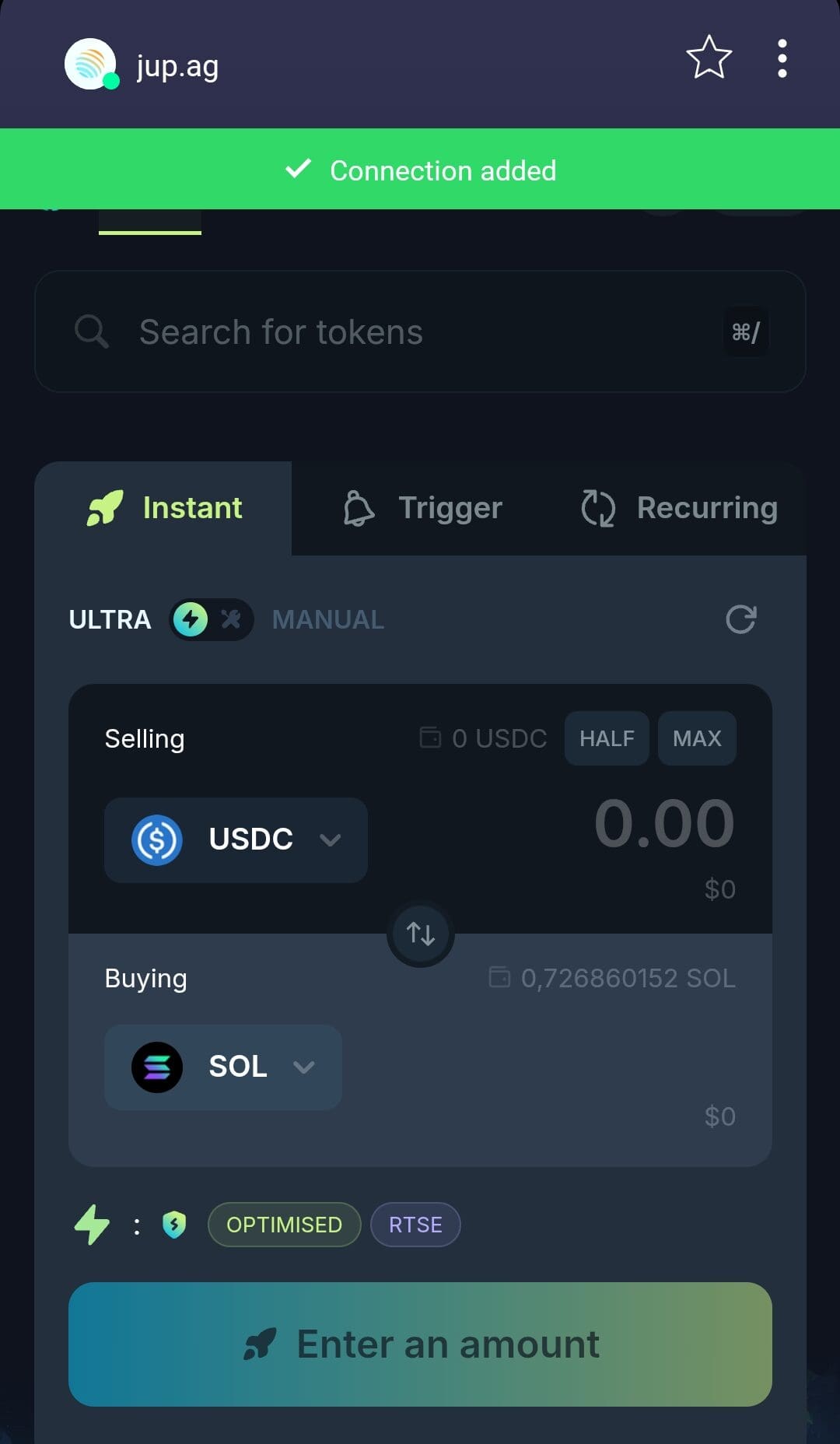 buy and sell on network, Exodus Wallet
