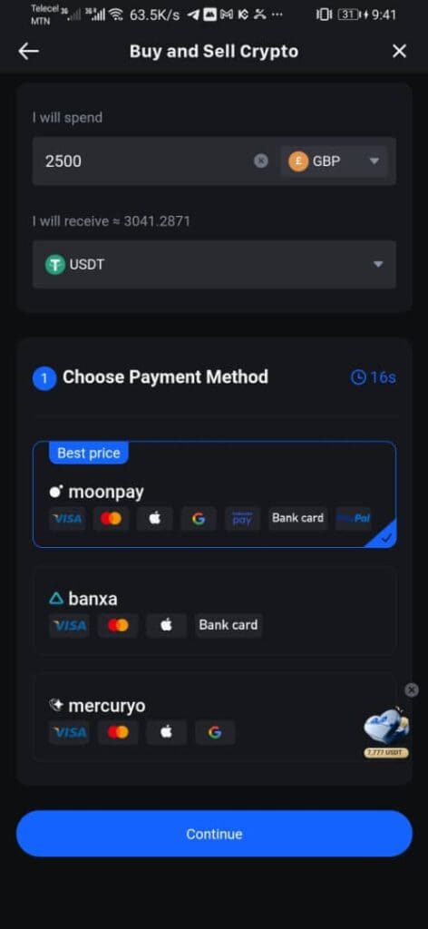 buy crypto with fiat, MEXC