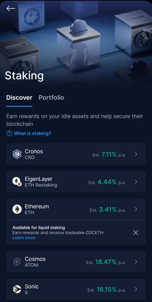 crypto.com staking