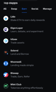 crypto wallet integration with dapps