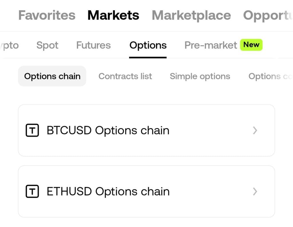 options, OKX