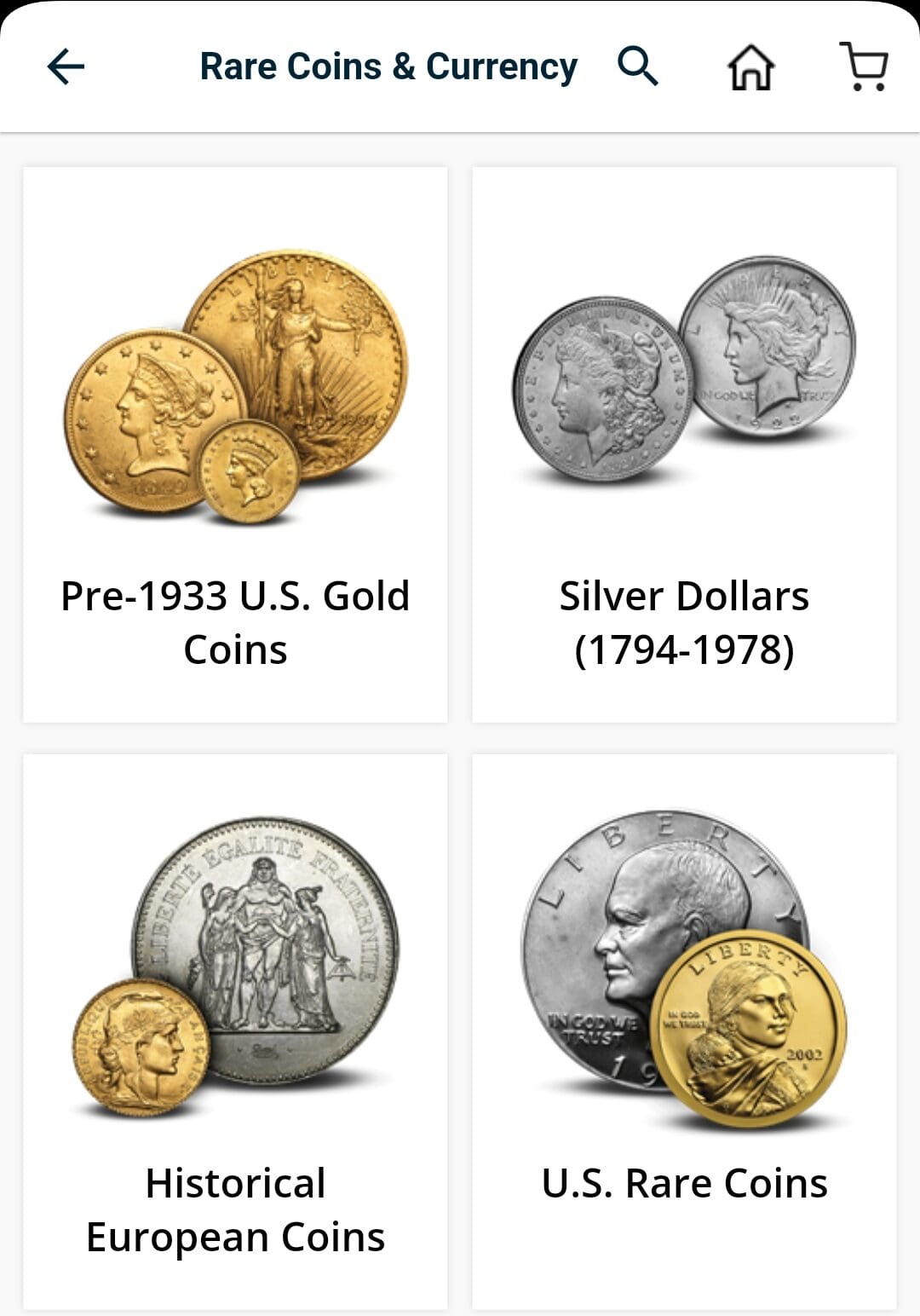 rare coins, APMEX