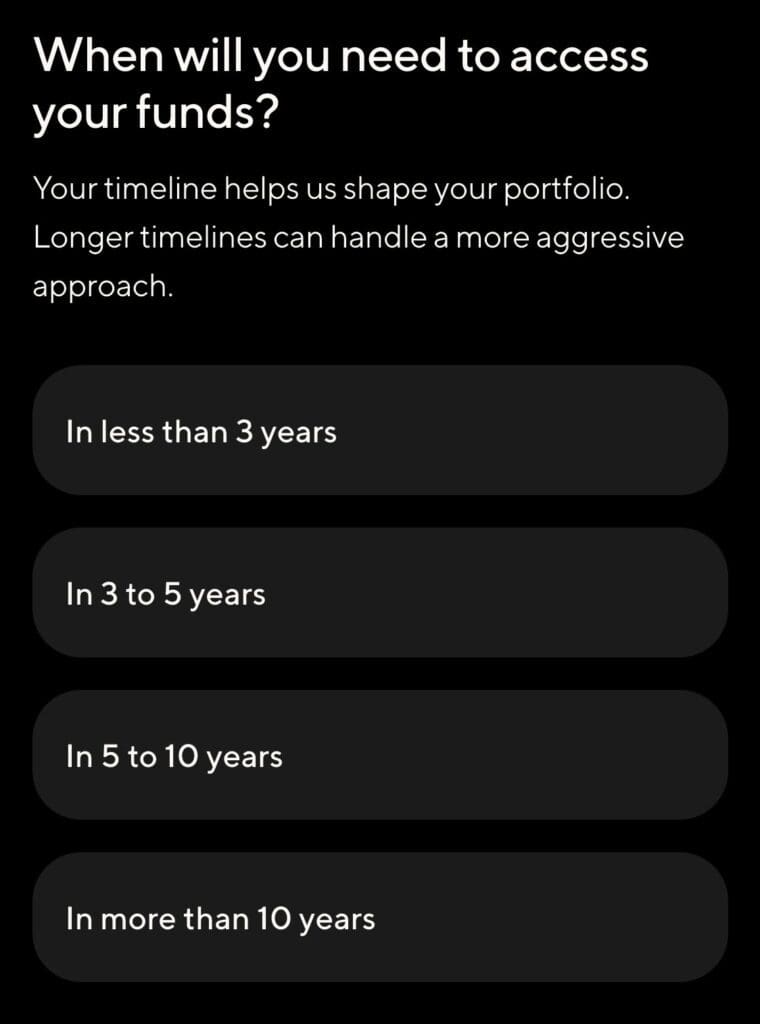 SoFi robo advisor questions