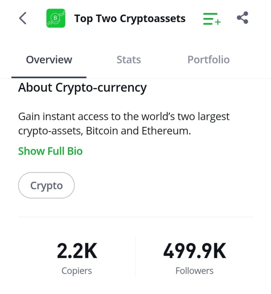 copy trader, eToro