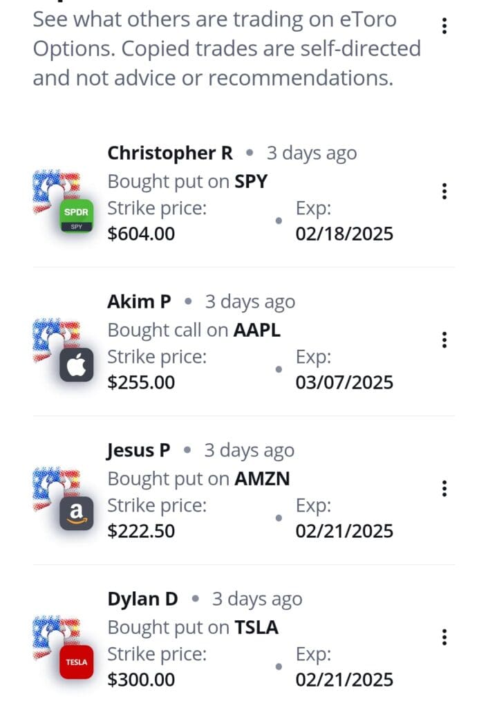 options copy trader - see others trades, eToro