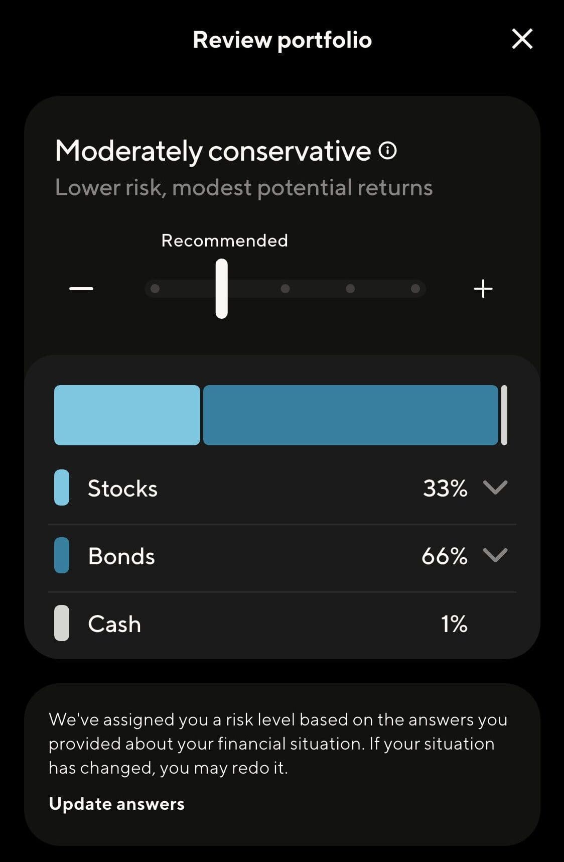 portfolio allocation, SoFi Invest