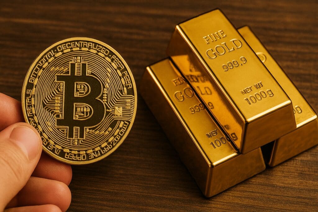 Convert Bitcoin into Physical Gold