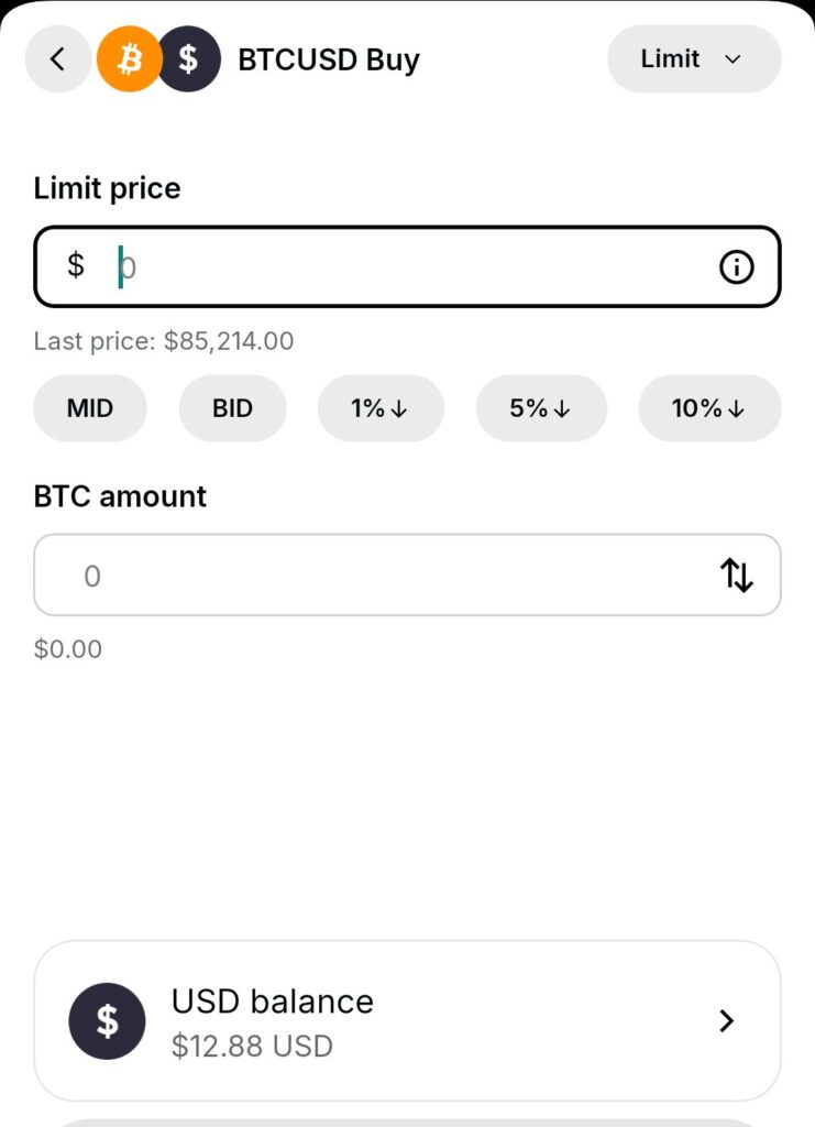 Buy Bitcoin, Gemin
