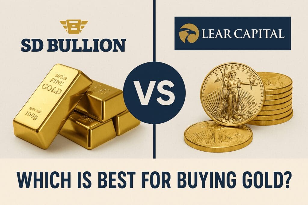 SD Bullion vs. Lear Capital: Which Is Best For Buying Gold?