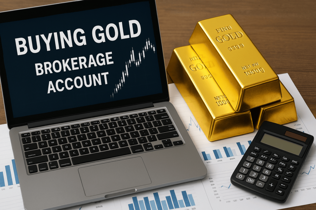 How To Buy Gold with a Brokerage Account: