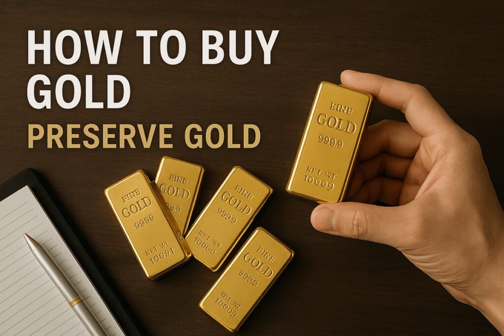 Buy Gold with Preserve Gold: