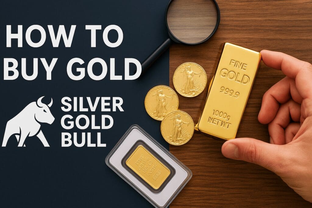 Buy Gold with Silver Gold Bull