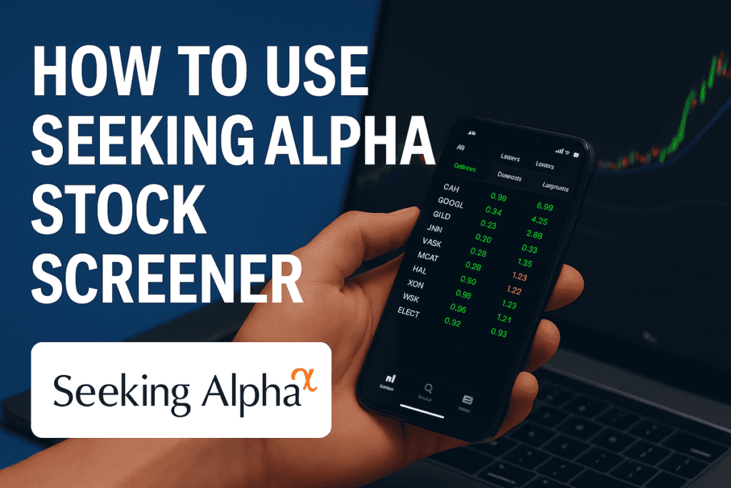 research stocks with SeekingAlpha