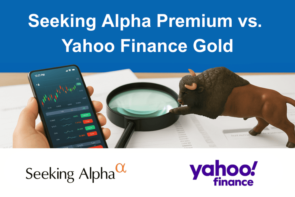 Seeking Alpha Premium vs. Yahoo Finance Gold