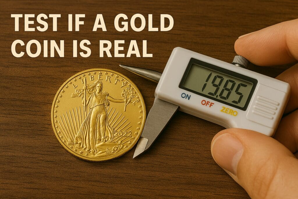 Test If a Gold Coin Is Real