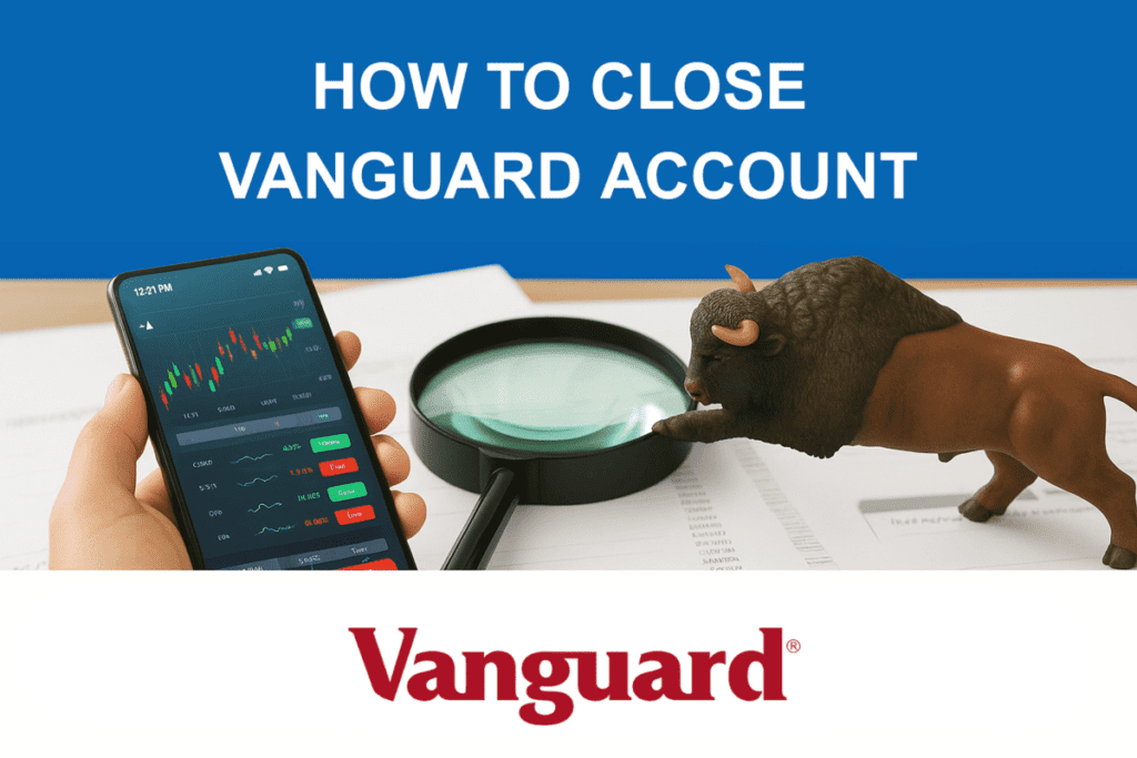how to close vanguard account